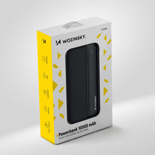 Заредете изображение във визуализатора на галерията – Wozinsky powerbank 10000mAh 2 x USB black (WPBBK1) - TopMag
