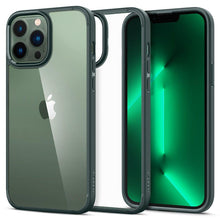 Заредете изображение във визуализатора на галерията – Spigen ULTRA HYBRID IPHONE 13 PRO MIDNIGHT GREEN - TopMag
