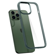 Заредете изображение във визуализатора на галерията – Spigen ULTRA HYBRID IPHONE 13 PRO MIDNIGHT GREEN - TopMag

