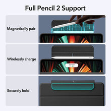 Заредете изображение във визуализатора на галерията – ESR REBOUND HYBRID IPAD PRO 12.9 2021 BLACK - TopMag
