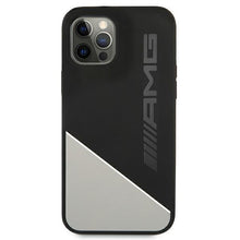 Заредете изображение във визуализатора на галерията – AMG AMHCP12MWGDBK iPhone 12/12 Pro szary/grey hardcase Silicone Two Tones - TopMag

