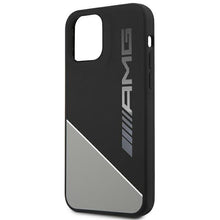 Заредете изображение във визуализатора на галерията – AMG AMHCP12MWGDBK iPhone 12/12 Pro szary/grey hardcase Silicone Two Tones - TopMag
