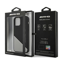 Заредете изображение във визуализатора на галерията – AMG AMHCP12MWGDBK iPhone 12/12 Pro szary/grey hardcase Silicone Two Tones - TopMag
