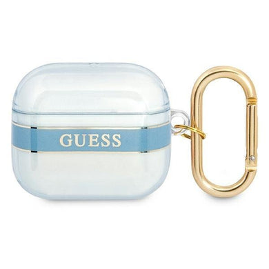 Guess GUA3HHTSB AirPods 3 cover niebieski/blue Strap Collection - TopMag