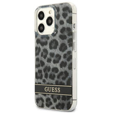 Заредете изображение във визуализатора на галерията – Guess GUHCP13LHSLEOK iPhone 13 Pro / 13 6,1" szary/grey hardcase Leopard - TopMag

