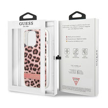 Заредете изображение във визуализатора на галерията – Guess GUHCP13LHSLEOP iPhone 13 Pro / 13 6,1" różowy/pink hardcase Leopard - TopMag
