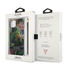 Заредете изображение във визуализатора на галерията – Guess GUHCP13SHFLSB iPhone 13 mini 5,4" niebieski/blue hardcase Flower Strap - TopMag
