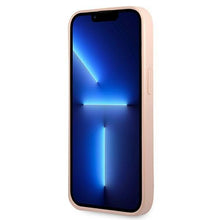 Заредете изображение във визуализатора на галерията – Guess GUHCP13SPSATLP iPhone 13 mini 5,4" różowy/pink hardcase SaffianoTriangle Logo - TopMag
