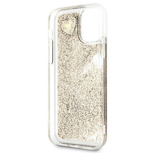 Заредете изображение във визуализатора на галерията – Guess GUOHCN58GLHFLGO iPhone 11 Pro gold/złoty hardcase Glitter Charms - TopMag

