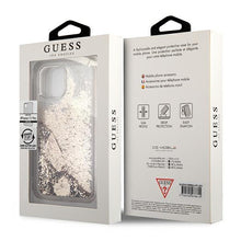 Заредете изображение във визуализатора на галерията – Guess GUOHCN58GLHFLGO iPhone 11 Pro gold/złoty hardcase Glitter Charms - TopMag
