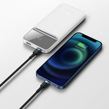 Заредете изображение във визуализатора на галерията – Baseus Magnetic powerbank 10000mAh 20W Overseas Edition white + USB cable - USB Type C (PPCX010202) - TopMag
