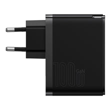 Заредете изображение във визуализатора на галерията – Baseus GaN5 Pro Fast Universal GaN USB Charger Type C / USB 100W PD3.0, QC4.0 +, AFC white (CCGP090201) - TopMag
