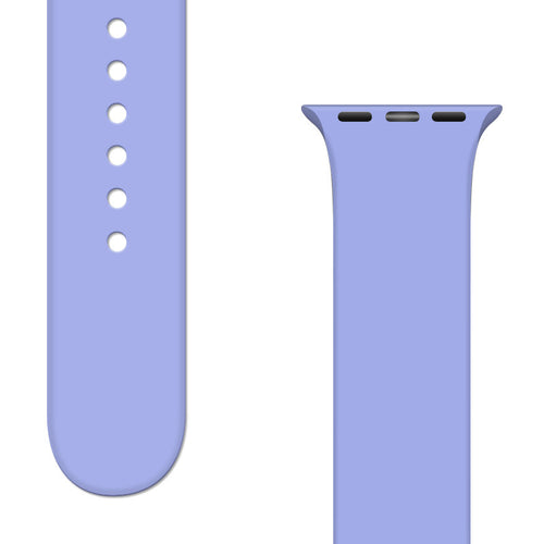 Silicone Strap APS Silicone Watch Band 8/7/6/5/4/3/2 / SE (41/40 / 38mm) Strap Watchband Purple - TopMag
