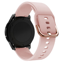 Заредете изображение във визуализатора на галерията – Silicone Strap TYS smart watch band universal 20mm pink - TopMag
