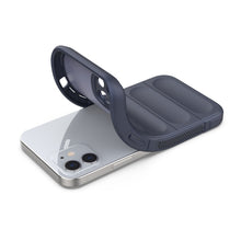 Заредете изображение във визуализатора на галерията – Magic Shield Case case for iPhone 12 flexible armored case dark blue - TopMag
