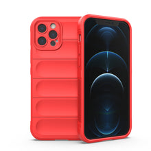 Заредете изображение във визуализатора на галерията – Magic Shield Case case for iPhone 12 Pro flexible armored cover red - TopMag

