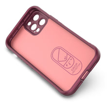 Заредете изображение във визуализатора на галерията – Magic Shield Case case for iPhone 12 Pro elastic armored case in burgundy - TopMag
