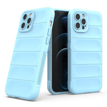 Заредете изображение във визуализатора на галерията – Magic Shield Case case for iPhone 12 Pro flexible armored case light blue - TopMag
