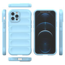Заредете изображение във визуализатора на галерията – Magic Shield Case case for iPhone 12 Pro flexible armored case light blue - TopMag
