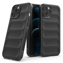 Заредете изображение във визуализатора на галерията – Magic Shield Case case for iPhone 12 Pro Max flexible armored dark blue cover - TopMag
