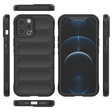 Заредете изображение във визуализатора на галерията – Magic Shield Case case for iPhone 12 Pro Max flexible armored dark blue cover - TopMag
