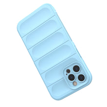 Заредете изображение във визуализатора на галерията – Magic Shield Case case for iPhone 12 Pro Max flexible armored case light blue - TopMag
