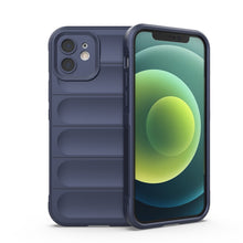 Заредете изображение във визуализатора на галерията – Magic Shield Case case for iPhone 13 flexible armored case dark blue - TopMag
