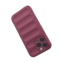Заредете изображение във визуализатора на галерията – Magic Shield Case case for iPhone 13 Pro elastic armored sleeve burgundy - TopMag
