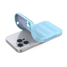 Заредете изображение във визуализатора на галерията – Magic Shield Case case for iPhone 13 Pro flexible armored case light blue - TopMag
