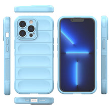 Заредете изображение във визуализатора на галерията – Magic Shield Case case for iPhone 13 Pro flexible armored case light blue - TopMag
