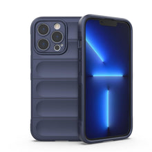 Заредете изображение във визуализатора на галерията – Magic Shield Case case for iPhone 13 Pro Max flexible armored case dark blue - TopMag
