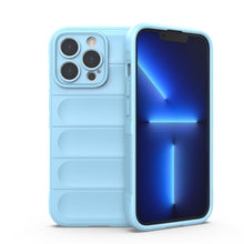 Заредете изображение във визуализатора на галерията – Magic Shield Case case for iPhone 13 Pro Max flexible armored case light blue - TopMag
