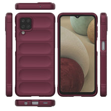 Заредете изображение във визуализатора на галерията – Magic Shield Case case for Samsung Galaxy A12 elastic armored cover burgundy - TopMag
