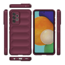 Заредете изображение във визуализатора на галерията – Magic Shield Case Case for Samsung Galaxy A52s 5G / A52 5G / A52 4G Flexible Armored Cover Burgundy - TopMag
