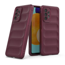 Заредете изображение във визуализатора на галерията – Magic Shield Case Case for Samsung Galaxy A52s 5G / A52 5G / A52 4G Flexible Armored Cover Burgundy - TopMag
