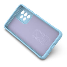 Заредете изображение във визуализатора на галерията – Magic Shield Case Case for Samsung Galaxy A52s 5G / A52 5G / A52 4G Flexible Armored Cover Light Blue - TopMag
