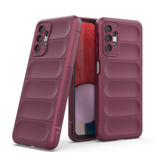 Заредете изображение във визуализатора на галерията – Magic Shield Case Case for Samsung Galaxy A13 5G Flexible Armored Sleeve Burgundy - TopMag
