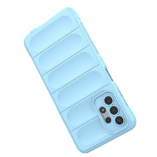 Заредете изображение във визуализатора на галерията – Magic Shield Case Case for Samsung Galaxy A13 5G Flexible Armored Cover Light Blue - TopMag
