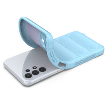Заредете изображение във визуализатора на галерията – Magic Shield Case Case for Samsung Galaxy A13 5G Flexible Armored Cover Light Blue - TopMag
