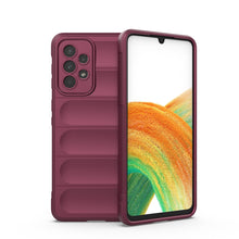 Заредете изображение във визуализатора на галерията – Magic Shield Case Case for Samsung Galaxy A33 5G Flexible Armored Sleeve Burgundy - TopMag
