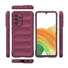 Заредете изображение във визуализатора на галерията – Magic Shield Case Case for Samsung Galaxy A33 5G Flexible Armored Sleeve Burgundy - TopMag
