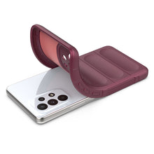 Заредете изображение във визуализатора на галерията – Magic Shield Case Case for Samsung Galaxy A53 5G Flexible Armored Cover Burgundy - TopMag
