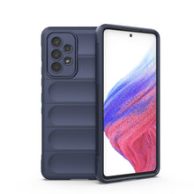 Заредете изображение във визуализатора на галерията – Magic Shield Case Case for Samsung Galaxy A53 5G Flexible Armored Cover Dark Blue - TopMag
