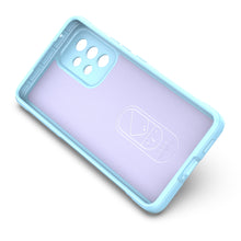 Заредете изображение във визуализатора на галерията – Magic Shield Case Case for Samsung Galaxy A53 5G Flexible Armored Cover Light Blue - TopMag
