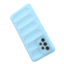 Заредете изображение във визуализатора на галерията – Magic Shield Case Case for Samsung Galaxy A53 5G Flexible Armored Cover Light Blue - TopMag
