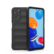 Заредете изображение във визуализатора на галерията – Magic Shield Case case for Xiaomi Redmi Note 11 flexible armored cover black - TopMag
