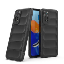 Заредете изображение във визуализатора на галерията – Magic Shield Case case for Xiaomi Redmi Note 11 flexible armored cover black - TopMag
