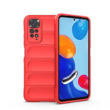 Заредете изображение във визуализатора на галерията – Magic Shield Case for Xiaomi Redmi Note 11 flexible armored cover red - TopMag
