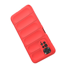 Заредете изображение във визуализатора на галерията – Magic Shield Case for Xiaomi Redmi Note 11 flexible armored cover red - TopMag
