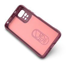 Заредете изображение във визуализатора на галерията – Magic Shield Case for Xiaomi Redmi Note 11 flexible armored cover burgundy - TopMag
